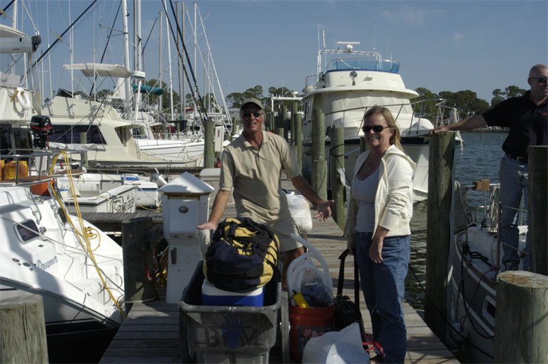 Delivery Captain Sails From Tampa To Orange Beach