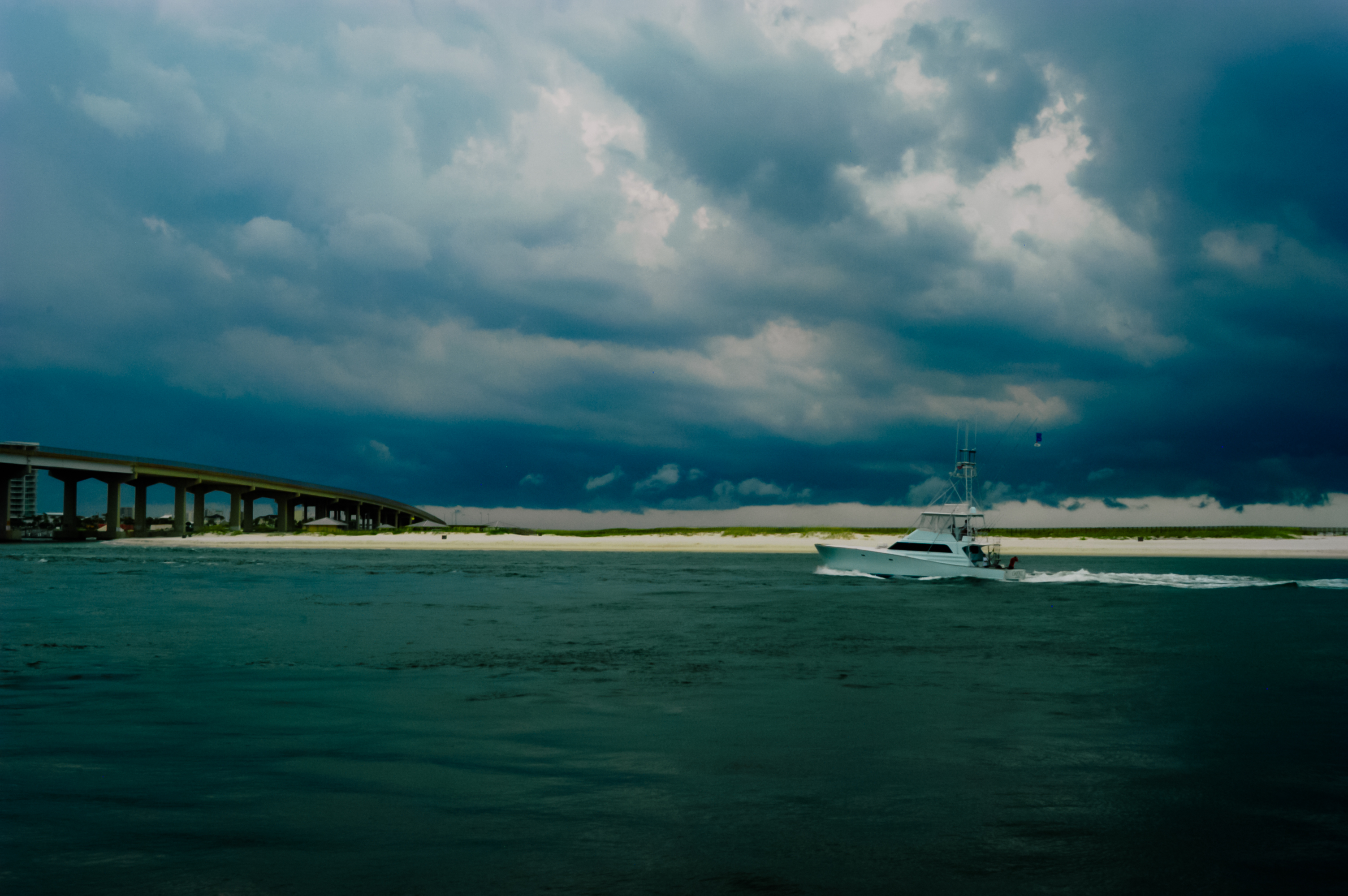 Thunderstorms on Perdido Key and Bearpoint Marina