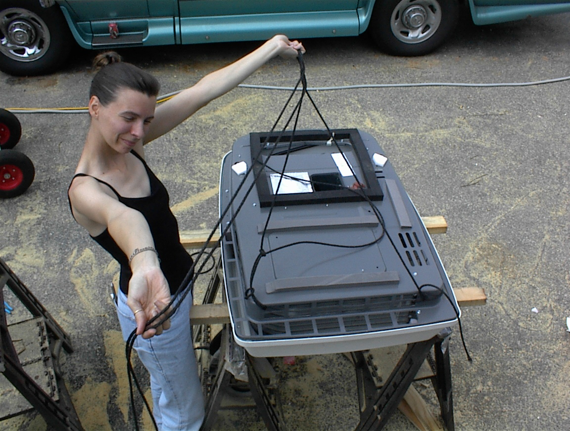Installing the AC Units on our MCI Bus Conversion