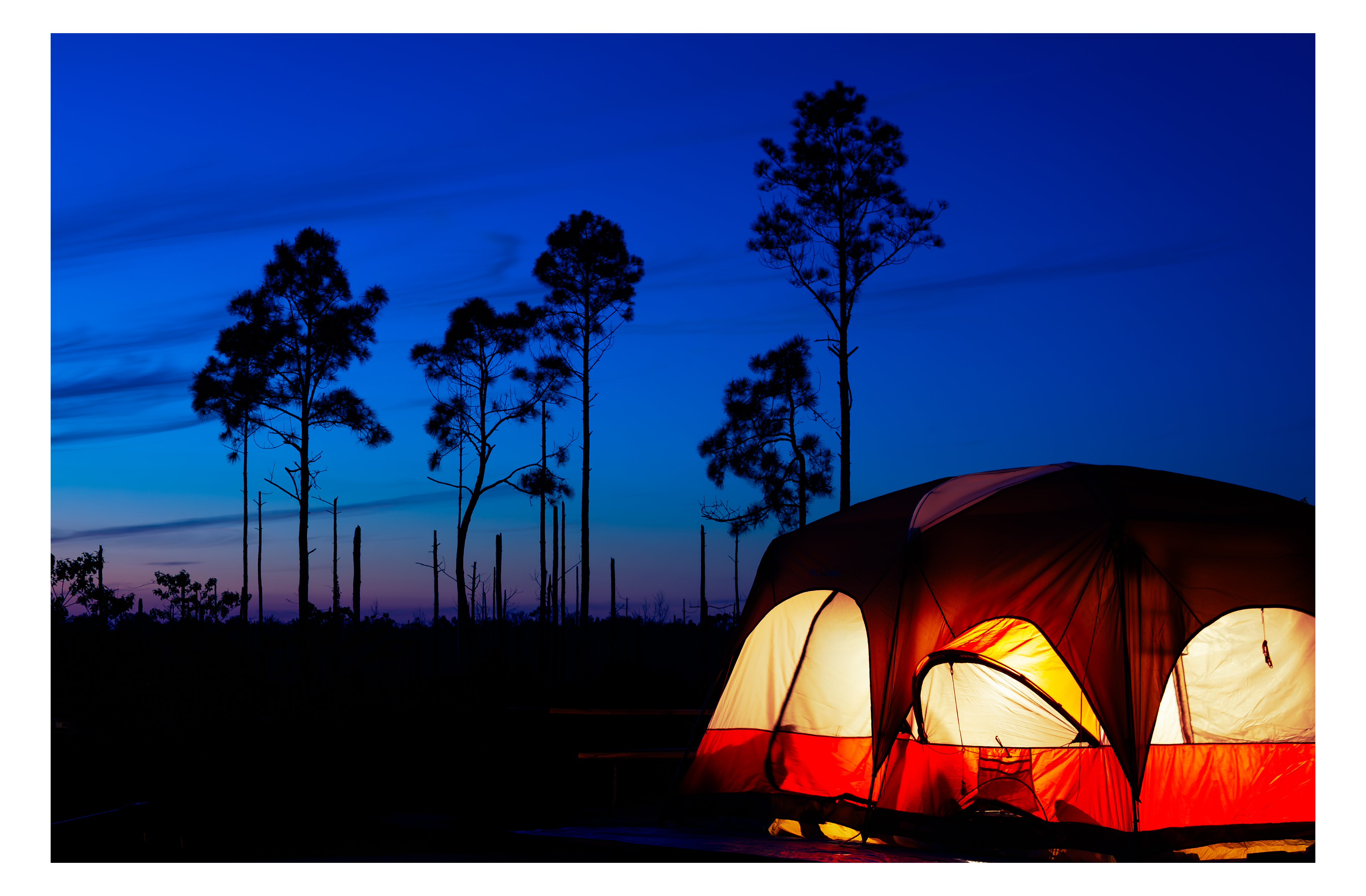 Our Tent at Gulf Shores State Park