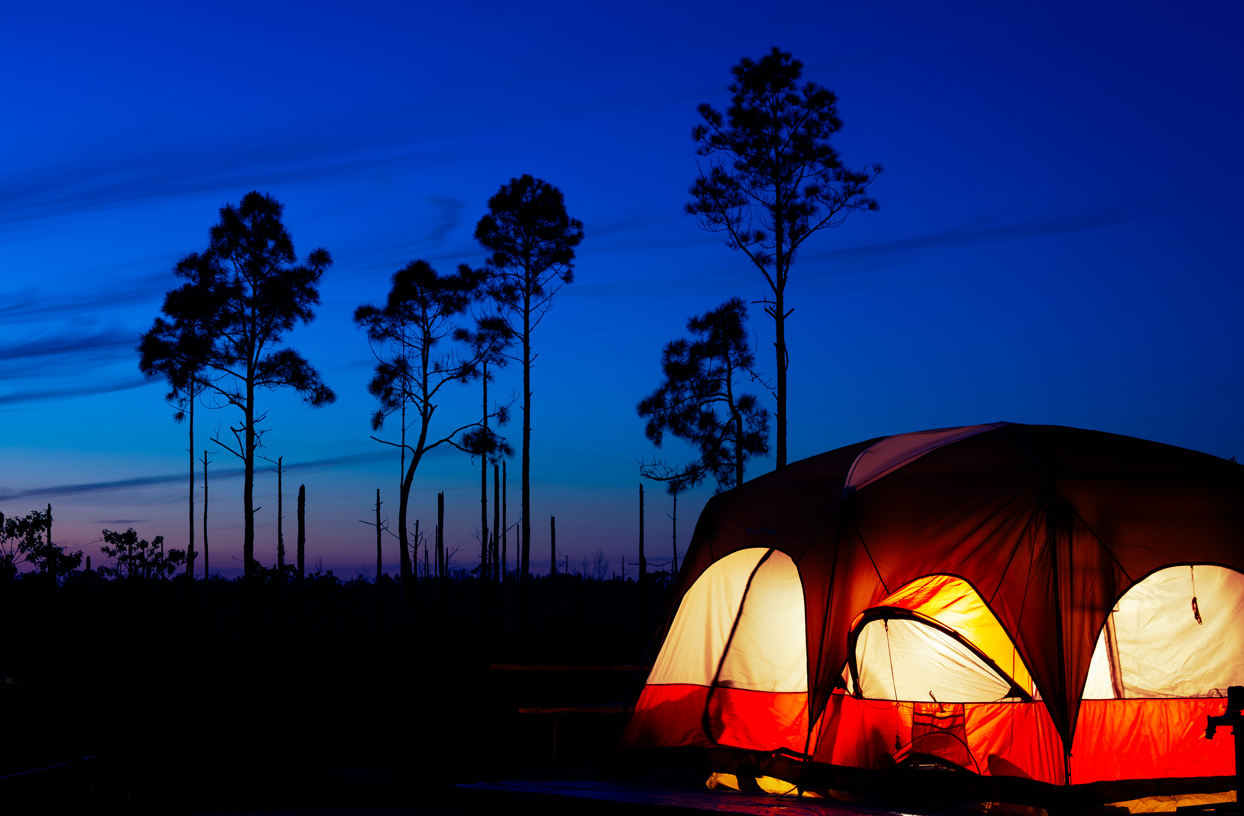 Camping at Gulf Shores State Park