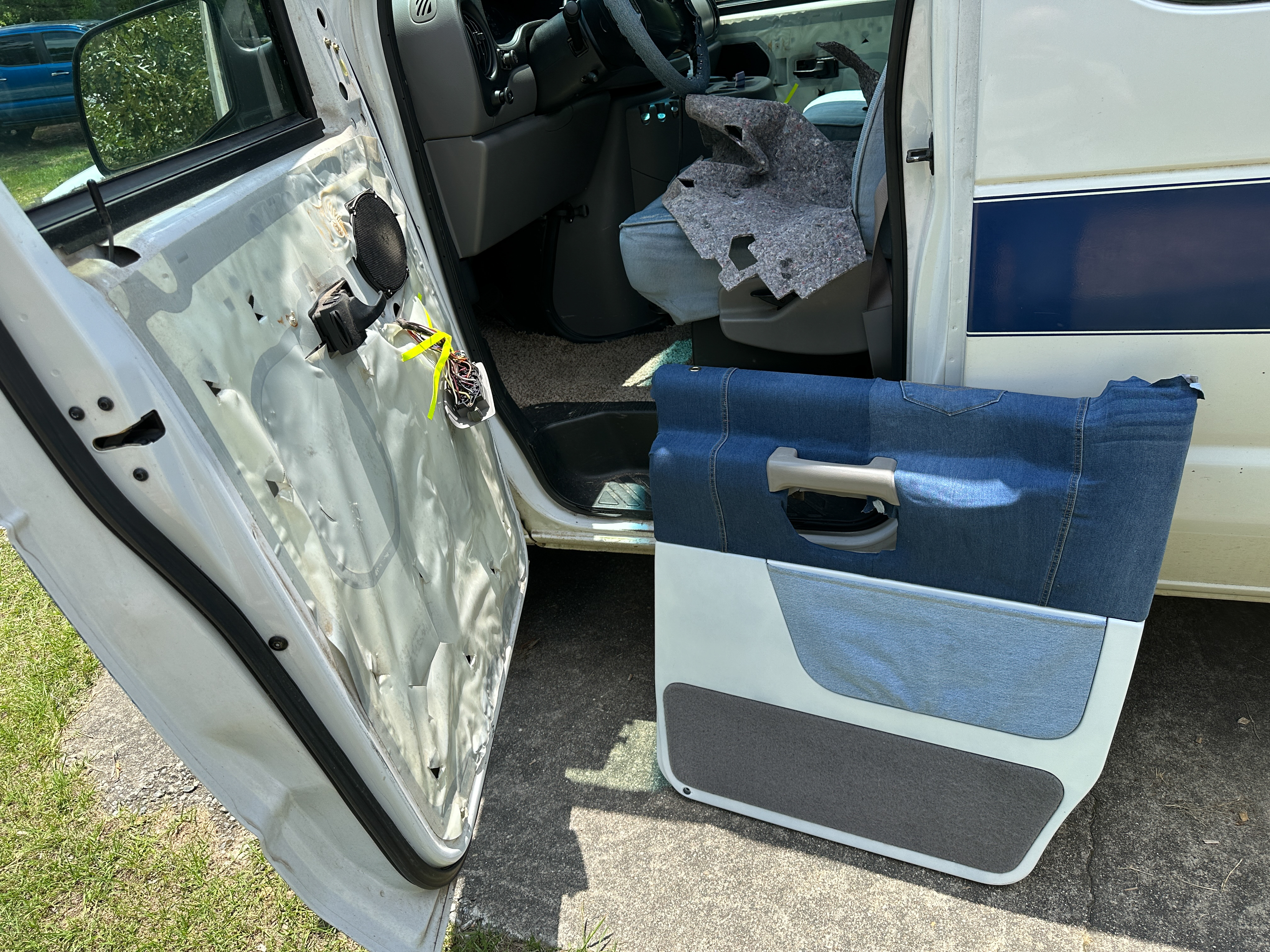 Working on the Front Side Door Panels
