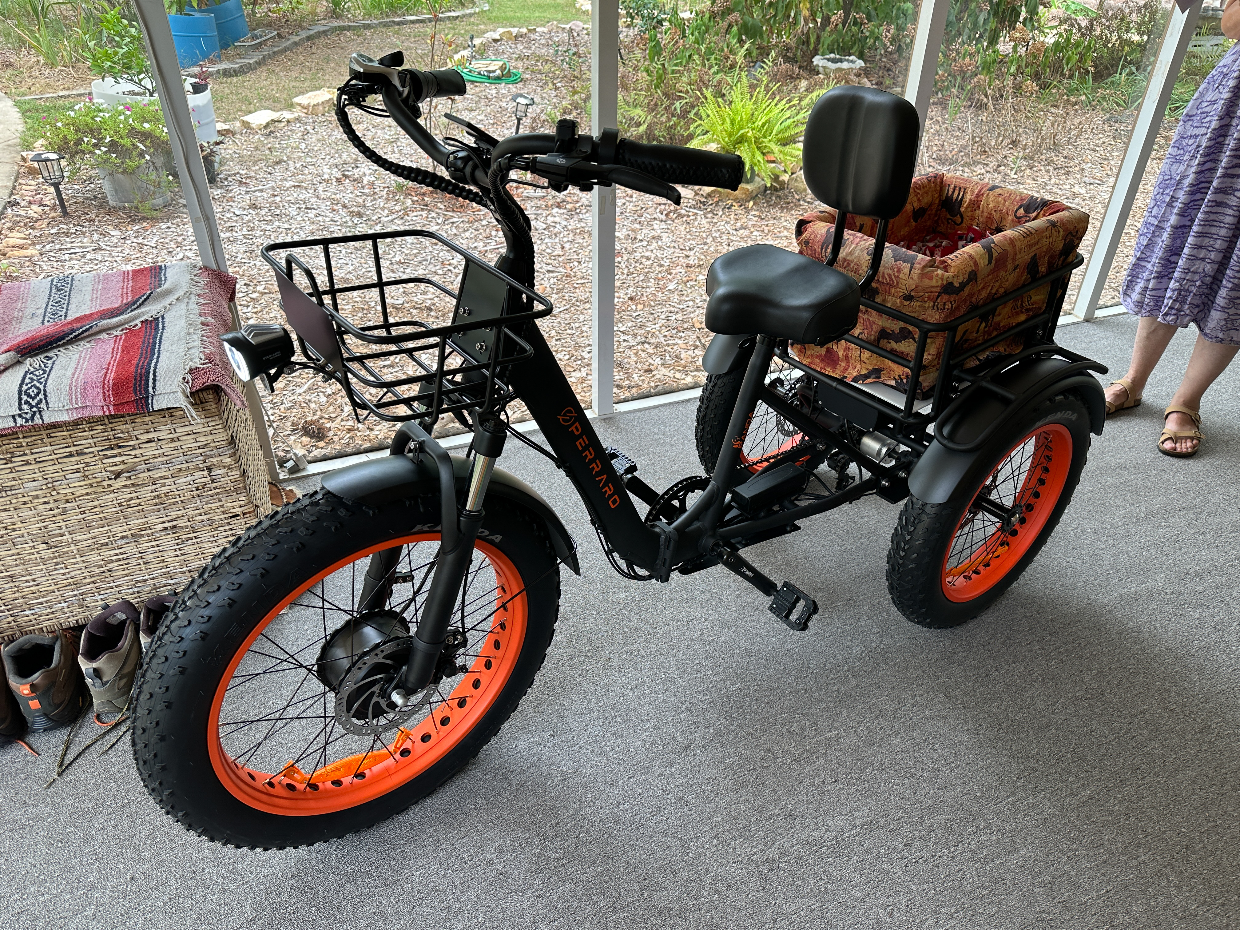 A Review of the Perraro Panda Electric Trike Bike