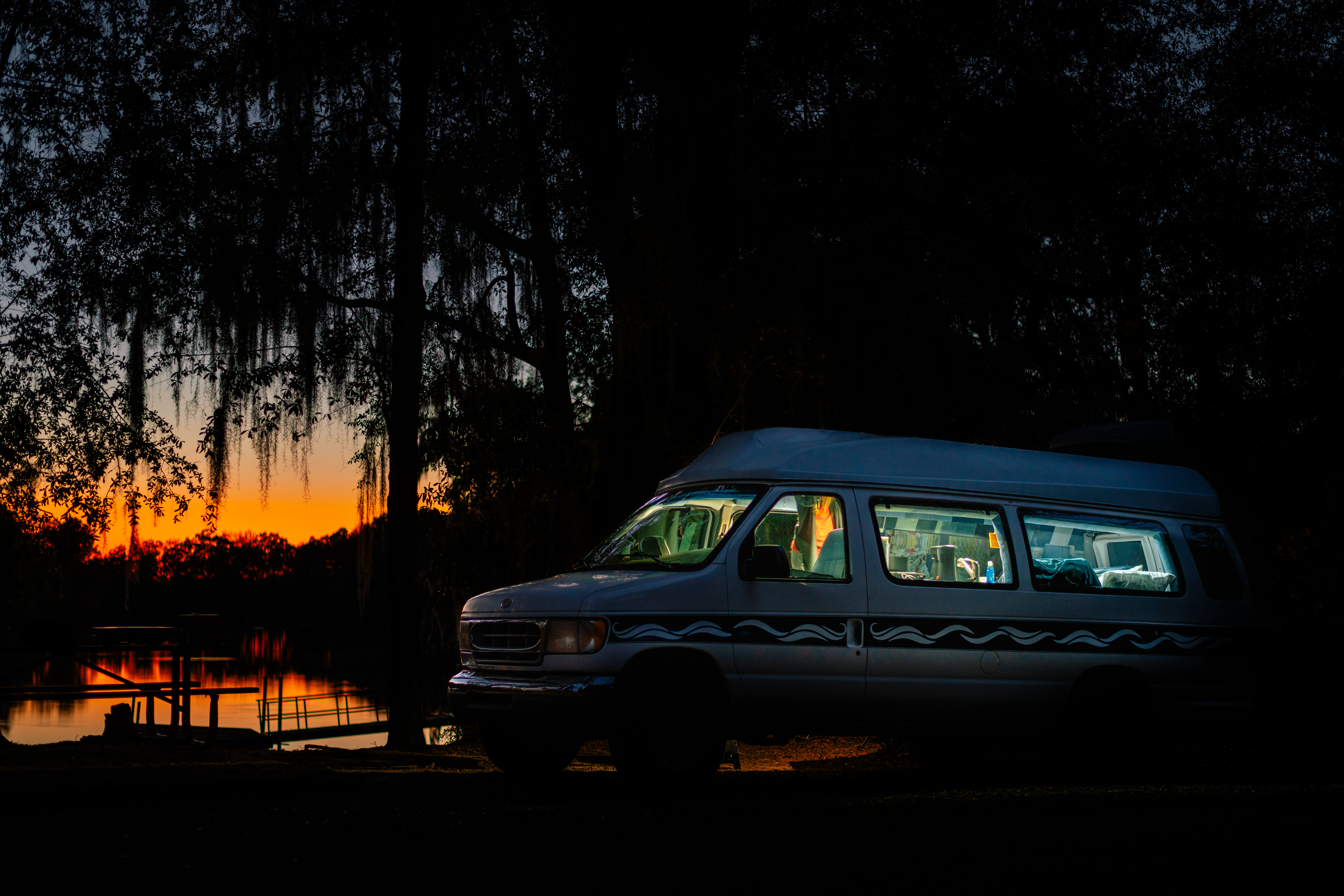 Sunset at Rood Creek Park