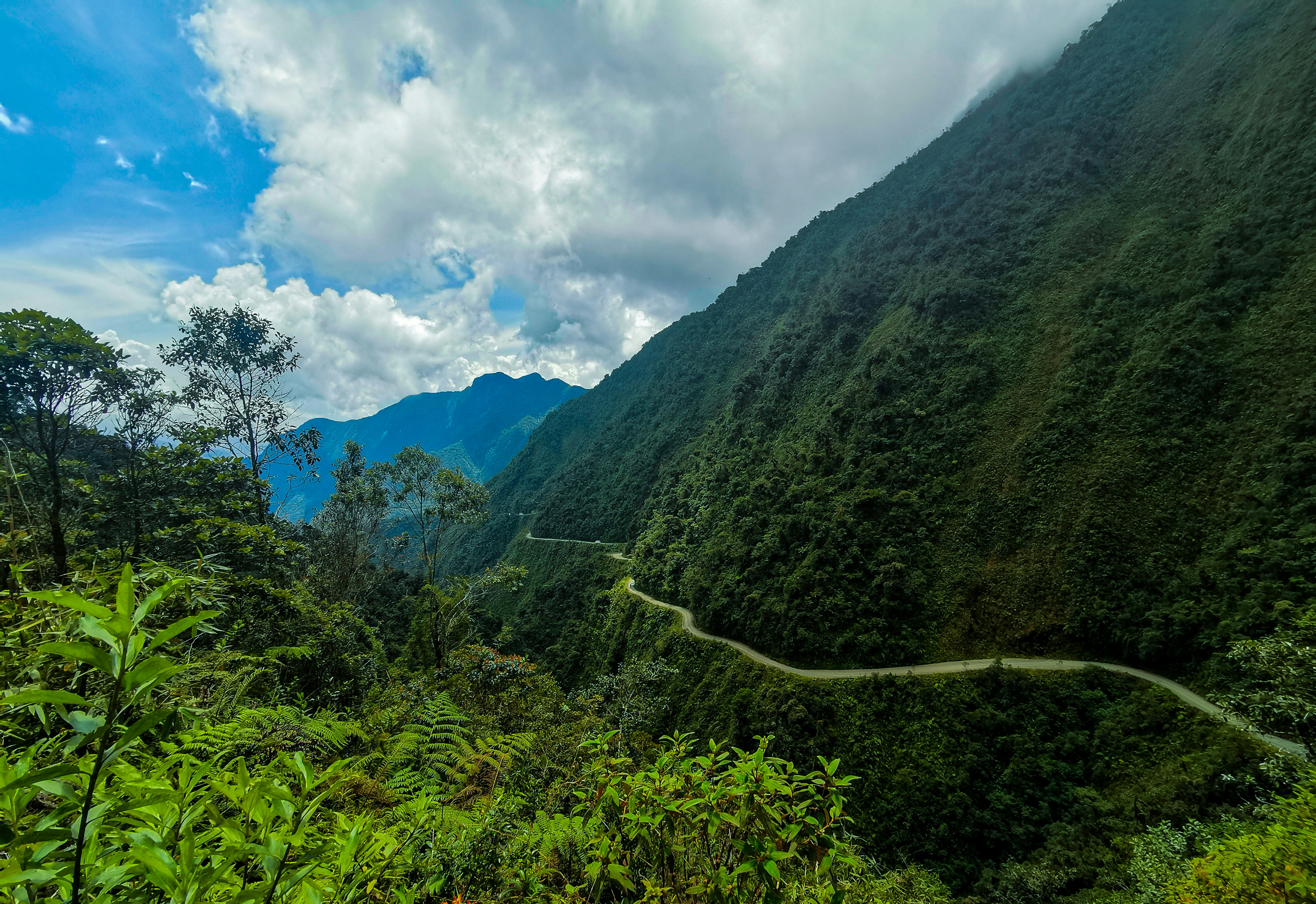The Death Road in Bolivia Photo by Florian Delée on Unsplash